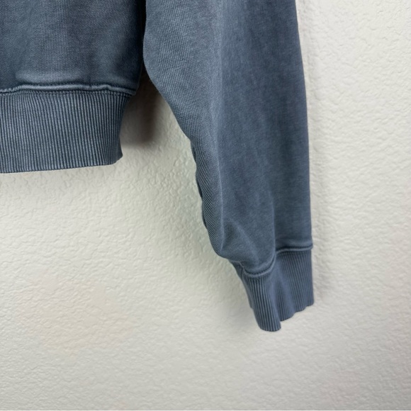 Aerie Luxe Inside Out Cropped Hoodie - Picture 4 of 7